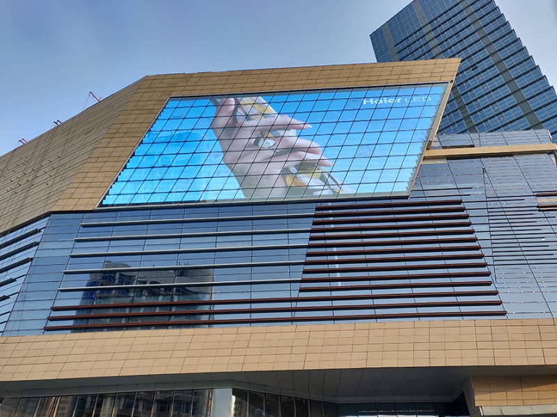 橱窗透明led显示屏